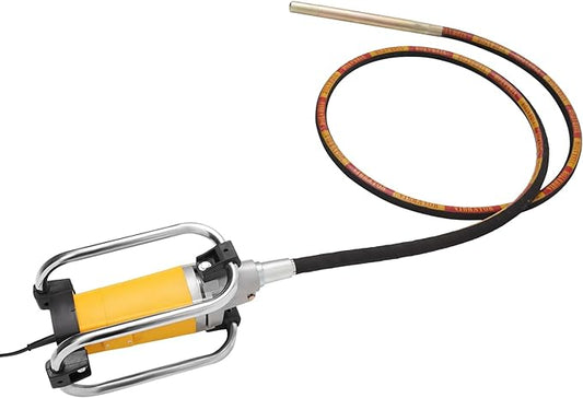 Electric Concrete Vibrator, 2000W 4300rpm Handheld Insertion Concrete Vibrating Tool with 13FT Vibrating Shaft, Portable Pencil Cement Vibrarator for Industrial Concrete Construction