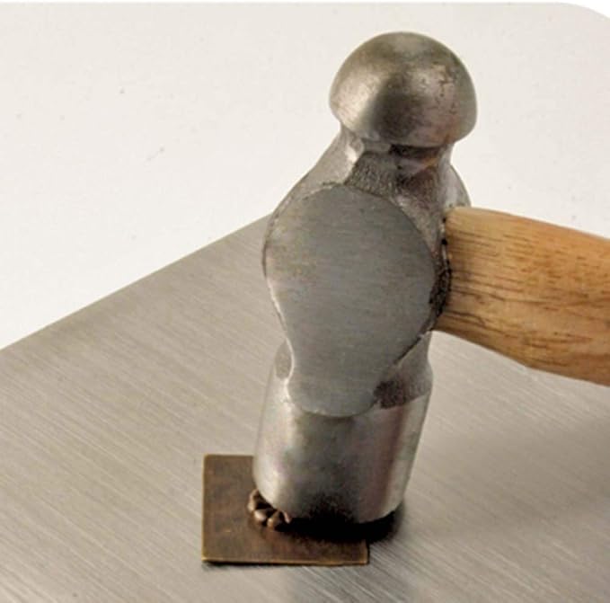The Beadsmith Vintaj Ball Pein Hammer, 9.5 Inches, 61-Millimeter Steel Head and Wood Handle, 4-Ounce Jewelry-Making Tool