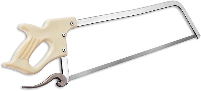 KATA Meat Saw for Butchering at Home: 25-inch Handsaws Bone Saw for Butchering - Butcher Saw for Meat Bone Cutting with SK5 Blade - Frozen Meat Processing Bone Saw, Processed Livestock and Game