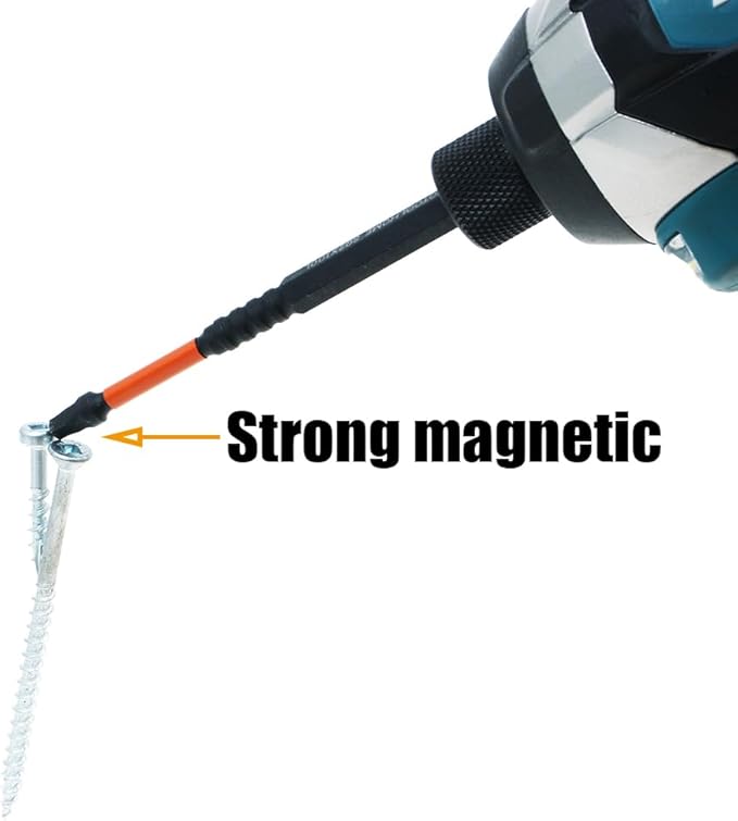 AUTOTOOLHOME 10 Pack #2 Square Driver Bit 4 inch Long Square Impact Drill Bit for Pocket Hole Jig System SQ2 Bits