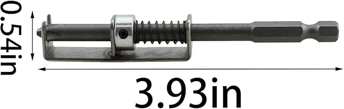TAODAN 3.94 Inch Length Spring Loaded Screwdriver Bit Single Handed Operation Anti Drop Device Suitable for Electricians Mechanics DIY Home Repair
