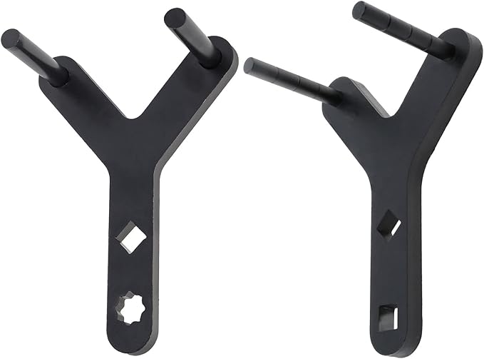 2Pcs Lower Control Arm Prying Tool, Control Arm Tool Suspension Arm Lever, Compatible with 1/2" Drive Extension Breaker Bar