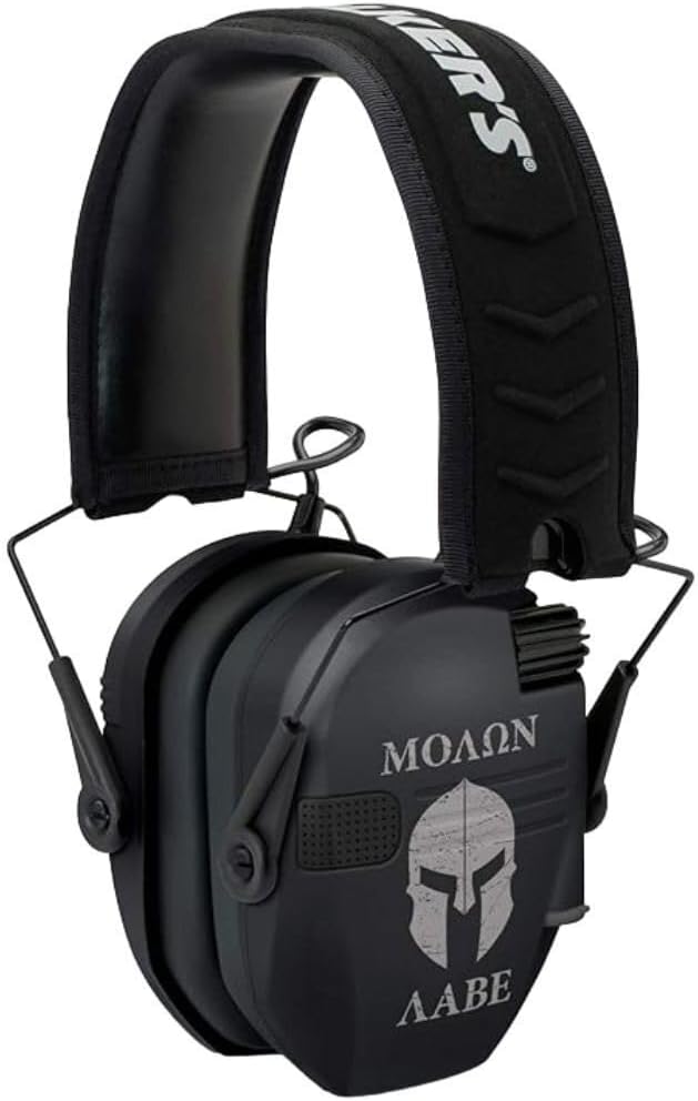 Walker's Razor Slim Ultra Low Profile Compact Design Adjustable Range Shooting Hunting Hearing Protection Electronic Earmuffs