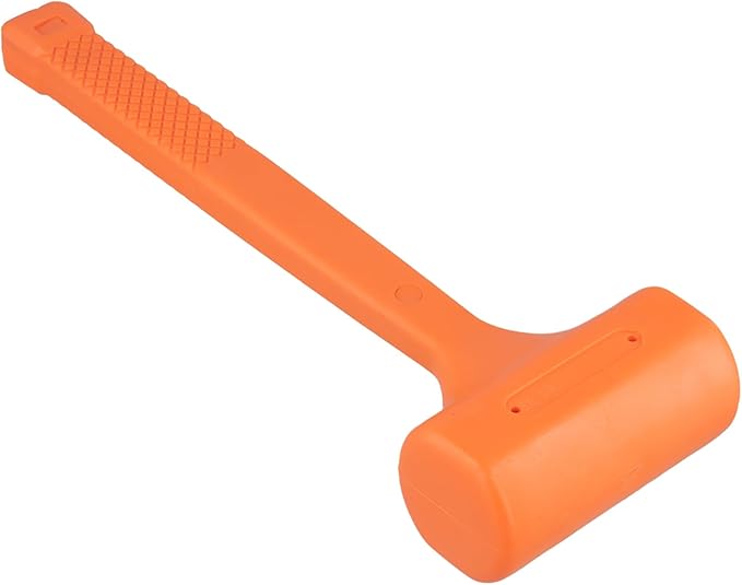 4 PCS 1/2,1,2,3 lb Dead Blow Hammers, Spark and Rebound-Resistant Rubber Mallet with Non-Slip Grip, Non-Marring Design