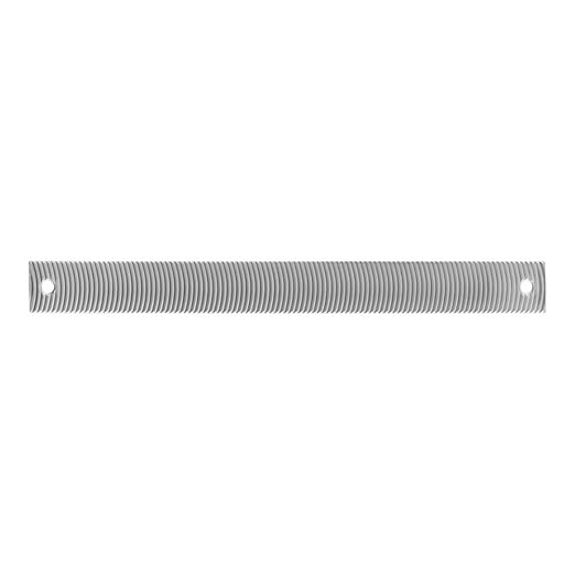 PFERD Hand File without Tang, Swiss Pattern, Curved Cut, Convex, #0 Coarseness, 14" Length, 1-11/32" Width, 3/16" Thickness