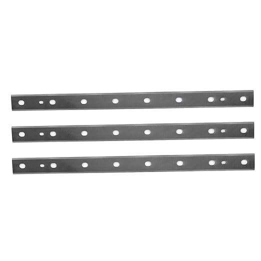 FOXBC 12-1/2 Inch Planer Blades Replacement for DeWalt DW734 Planer, Replace DW7342 - Set of 3