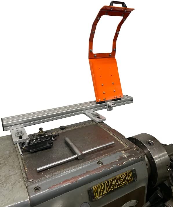 Lathe Chuck Guard. Fits 8-16" Chuck Diameters. Standard model, no interlock. Part # CC816 by ATS Machine Safety Solutions