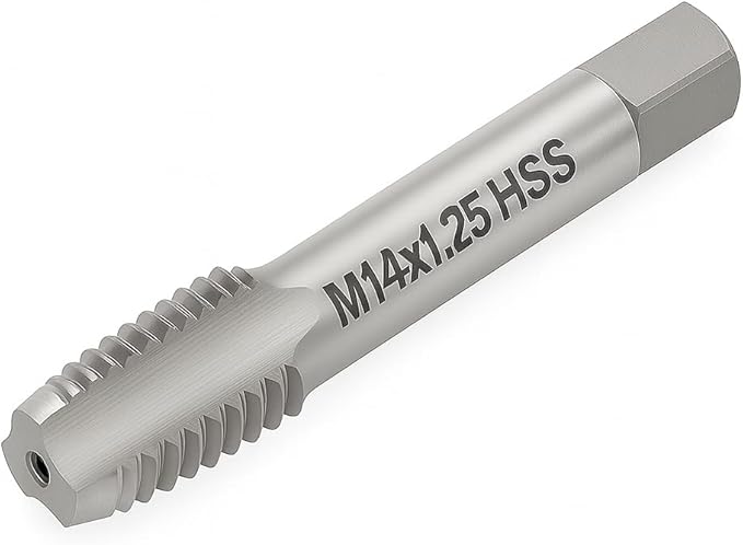 M14x1.25 Metric Thread Tap 6542 High-Speed Steel Tap for Internal Threading and Repair