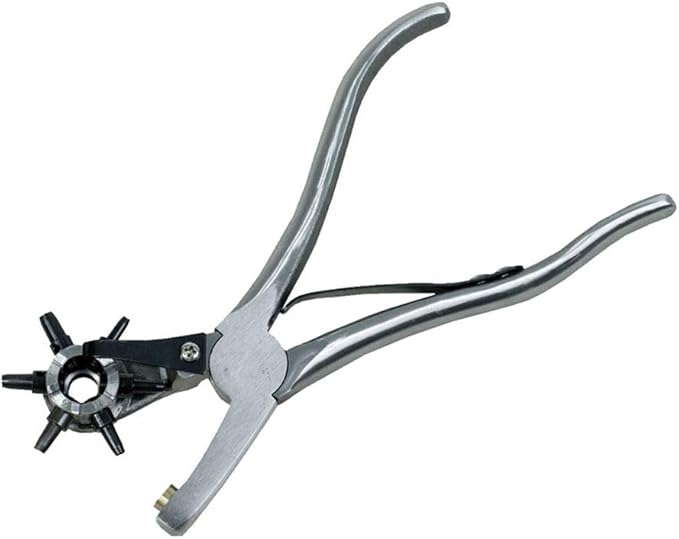 HORZE Silver Leather Hole Punch - Silver - One Size