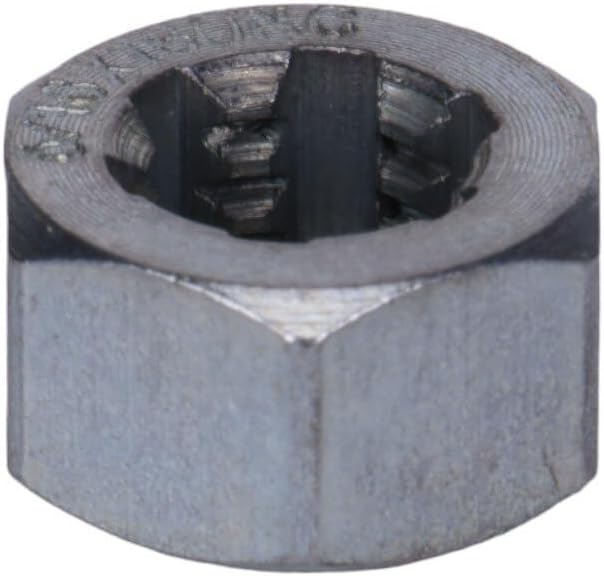 Century Drill & Tool, 92901, 5/16-18 NC, National Coarse Fractional Right Hand Rethreading Die, High Carbon Steel, Fix Damaged Bolts or Studs