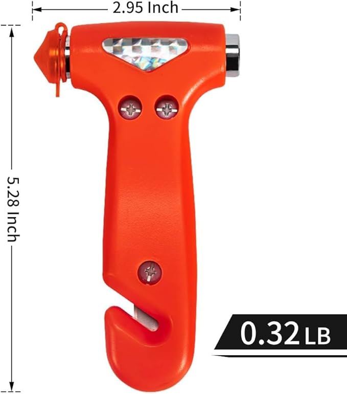 Seatbelt Cutter and Window Breaker for Cars,Glass Breaker,Auto Escape Safety Hammer Tool Under Water,Emergency Car Safety Accessories,Truck竊똙ehicle