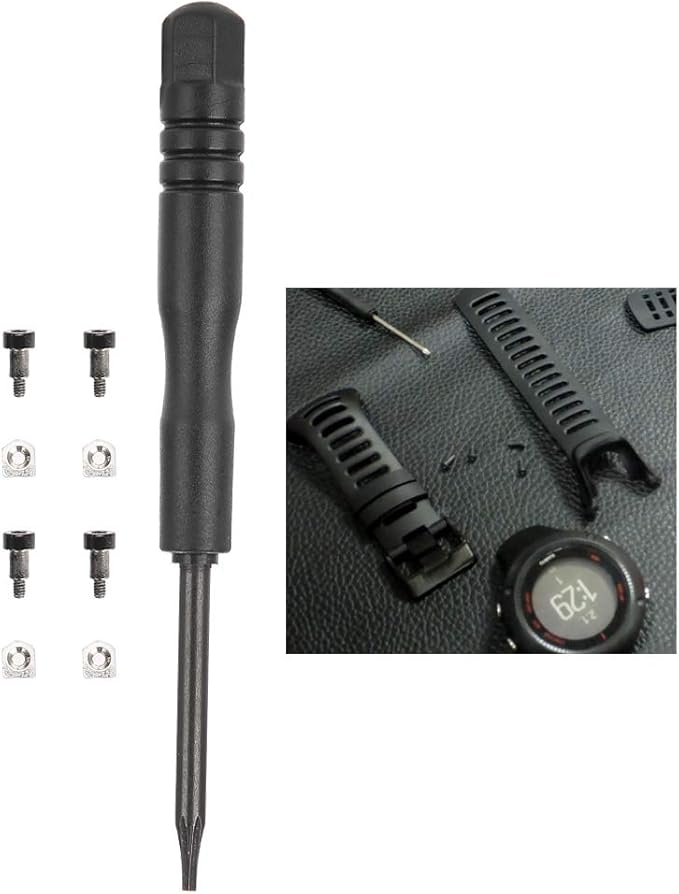 crew + Nut + Screwdriver Kit for Ambit 1 2 2s 3/Sport Run 3P 3S 3R Repair Replacement Tool Kit, High Precision Effective Traction for Smart Watch Wrist Strap