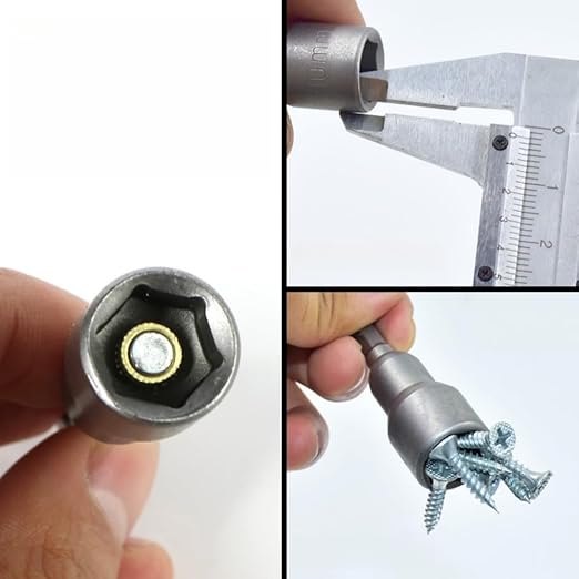 9/16" Impact Magnetic Nut Driver, 2.5" Long,1/4 Inch Shank