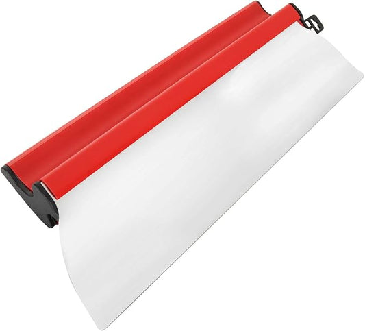 16 Inch Skimming Blade, Large Working Area Putty Knife, Work Fast for Wall Ceiling Sheetrock Drywall Gyprock Wall-Board Plasterboard, Stainless Steel Putty Scraper Knife (Knock-Down Knife)