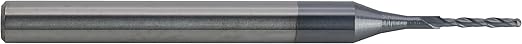 CME 10 pcs Micrograin Carbide End Mills, Ball Nose, TiAlN Coated, 1/32" Mill Diameter, 3/32" Length of Cut, 1 1/2" Overall Length, 2 Flute, Center Cutting
