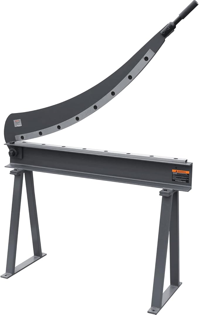 KAKA INDUSTRIAL Sheet Metal Shears,39-Inch 16Gauge (0.06 Inch) Guillotine Metal Shear,Sheet Cutter with Stand for Industrial Fabrication and Construction HS-40