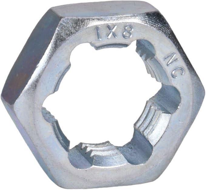 Century Drill & Tool 92919, 1-8 NC, National Coarse Fractional Right Hand Rethreading Die, High Carbon Steel, Fix Damaged Bolts or Studs