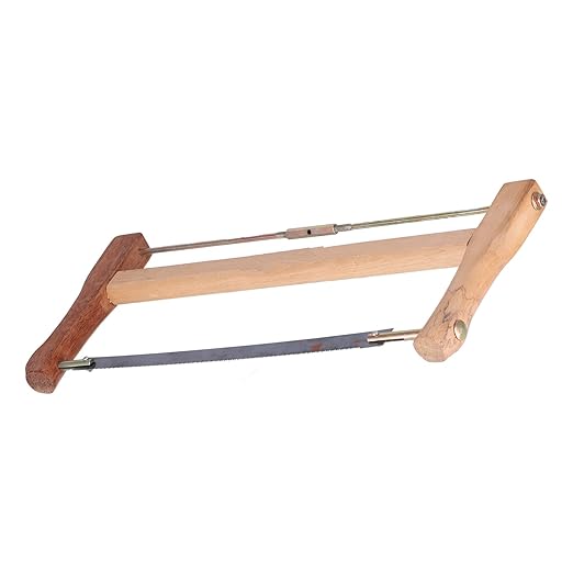 Teakwood Handsaws,Bow Saw Blade Frame Saw Blade Replacement Carpenter Hand Bow Wood Cutting Tool Woodworking Hardware ,Frame Saw Kit For Hack Saw Blade (Large (580Mm))