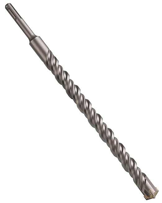 3/4 Inch x 12 Inch SDS Plus Rotary Hammer Drill Bit, Firecore Tungsten Carbide Long Drill Bits for Concrete Masonry Ceramic Tile Cement Walls Brick Rocks Stone, Brocas para Concreto
