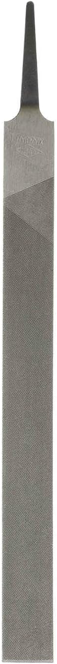 HARFINGTON Flat Thin Cut File 10" Double Cut Teeth High Carbon Steel Hand Rasp File without Handle for Metal Wood Deburring Removing