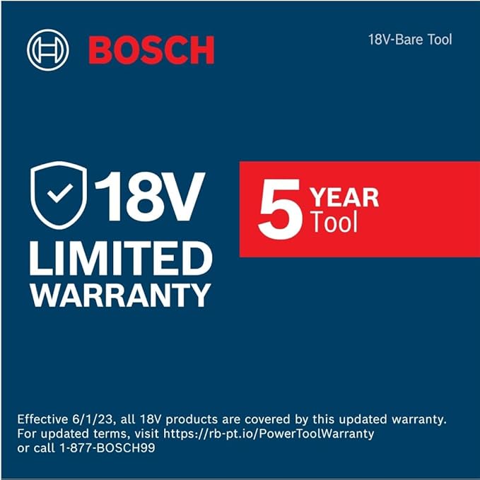 BOSCH CRS180B 18V 1-1/8 In. D-Handle Reciprocating Saw (Bare Tool)