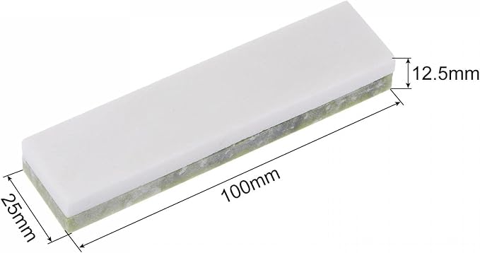 uxcell Sharpening Stones 10000/60000 Grit 2 Side Combination Whetstone Knife Sharpener Stone 100x25x12.5mm