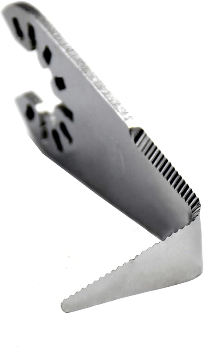 Cold Knife Blade Windshield Removal Auto Glass Cut Out Knife Bent Blade Compatible with Craftsman Dewalt Jobmax, Makita Milwaukee Porter Cable Removing Tool Parts 2PK