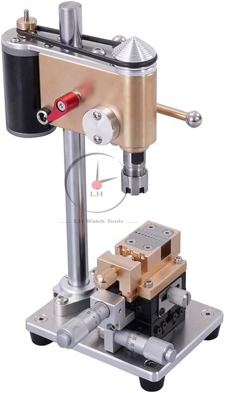 Multifunction Precision Variable Speed Benchtop Drill Press, Mini Drill Press with Slide for Watch Repair and Jewelry Making Crafts Tool Portable Bench Drilling Machine for Metal Wooden Making
