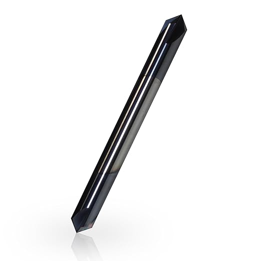 1/4" Chamfer Mill, 4 Flute, 90째 Degree, 2-1/2" Overall Length, Solid Carbide End Mill,1/4"Cutting Diameter,1/4"Shank Diameter, 90째 Chamfer Angle, Chamfer Mill, Double End,AlTiN Coated