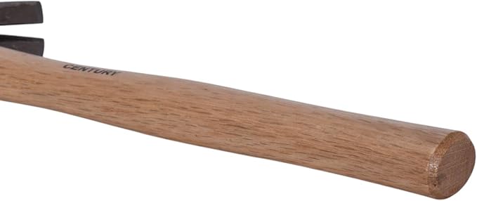 Century Drill & Tool 72274 Curved Claw Hammer, 16oz, Drop-Forged Steel Head, Hickory Wood Handle, Durable & Balanced for Carpentry, DIY & Home Repair
