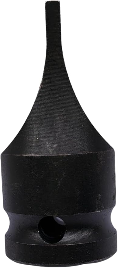 1/2-inch Drive Slotted Screwdriver Bit Socket/Drag Link Socket, 3/4" Width x 0.115" Thickness Tip, Heat-Treated Cr-Mo Alloy Steel