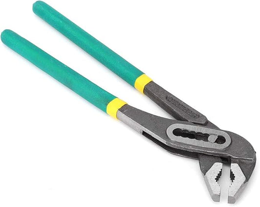 Water Pump Pliers, Heavy Duty Adjustable Plumbing Pliers, 8 Inch Multi Function Gripping Tool for Home Repair, Plumbing, and Water Pump Maintenance (10 inches)