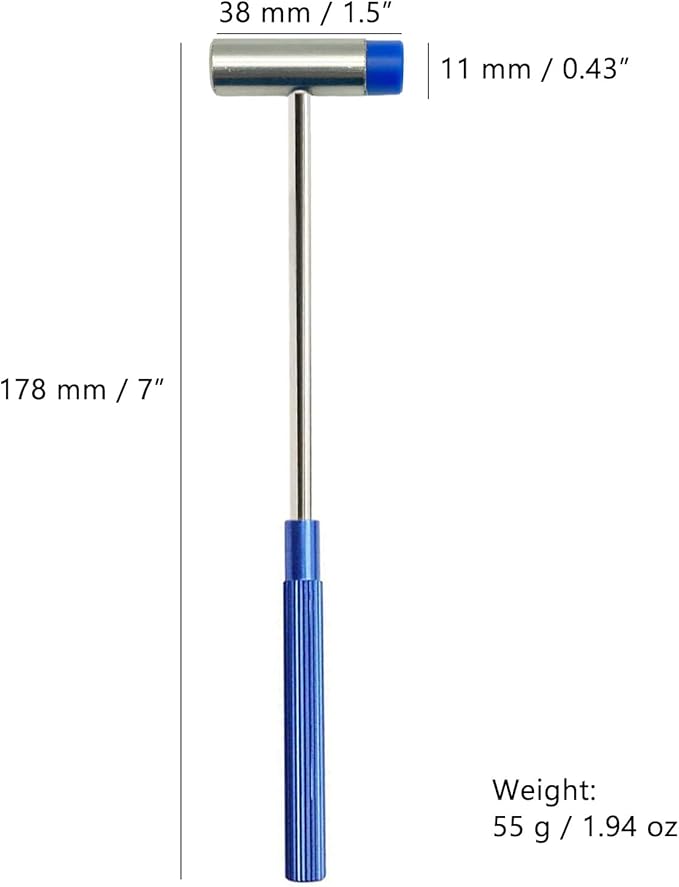 Dual Head Small Hammer for Small Project and Home Project, Jewelry Mallet, Little Hammer for Watch, Tuning, Woodworking, Handcraft, Leather, Instruments