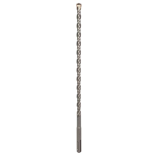 3/8 Inch x 12 Inch SDS Plus Rotary Hammer Drill Bit, Carbide Tipped for Brick, Stone, and Concrete Version 2 (3/8" x 10" x 12")
