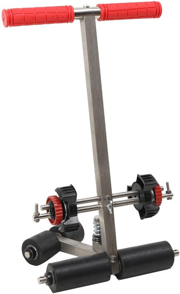 CDZHLTG Floor Tape Applicator Court Line Tape Machine Paint Tape Applicator Tape Marking Machine Hand-Push Tape Sticking Machine Lane Marking Applicator for Floor Marking Such As Tile Concrete Asphalt