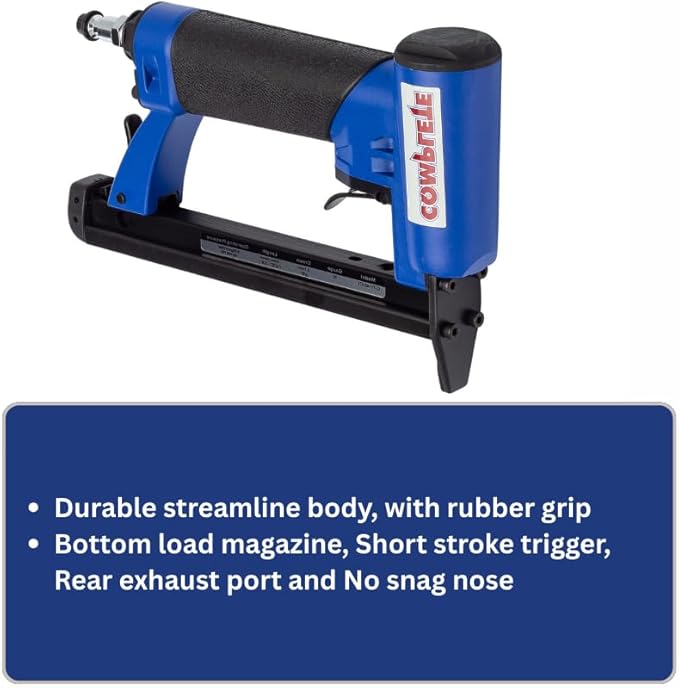 Complete C-8016S ProGrade Upholstery Stapler 20 Gauge for 1/2 Inch Crown 80 Series Staples, Staple Range of 5/32" to 5/8 ", Ideal for Upholstery, Furniture Assembly, Cabinets, Molding