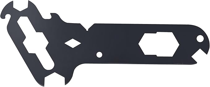 Multitool(14-In-1 Separate Tools) Including Wing Nut,Wire Strippers,Bottle Opener,Stagehand Tool for RV Cars Ships(4mm hardened steel)