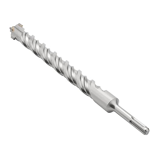 1 in x 12.2 in (25 x 310mm) SDS Plus Rotary Hammer Drill Bit, Concrete Drill Bit,Masonry Drill Bit for Concrete, Brick and Cement (Length : 310mm / 12.2 inch, 1 inch （ 25mm)