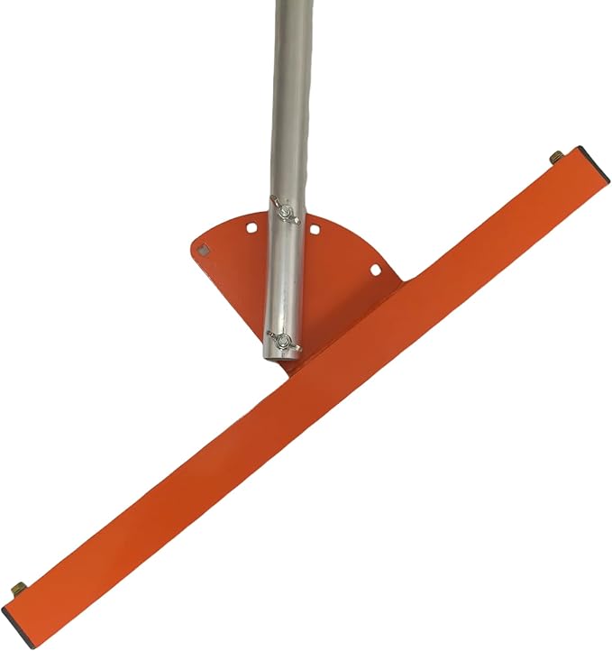 10-517 18in. Handheld Adjustable Magnet Sweeper, Orange