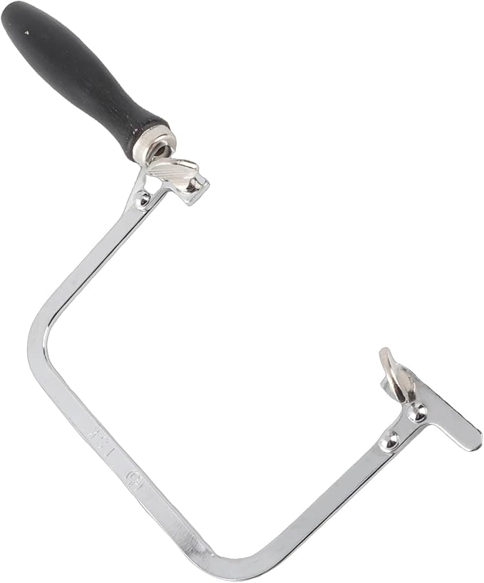 Jewelry Saw Kit, Portable Saw Bow Jewelry Wire Carved Black U shaped Handle Tool Saw Jewelry Tool Jewelers Wax Ring Cutting Metal Saw Jewelry Making Tool for Jewelry Processing