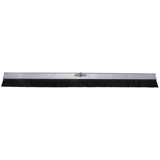 MARSHALLTOWN Aluminum Backed Concrete Broom for Finishing, Polypropylene Fibers, 72 Inch, Made in The USA, 430