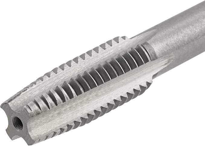Aceteel M10 X 1.25 Metric Hand Tap, Right Hand M10 X 1.25mm Threading Hand Tap 1Pair