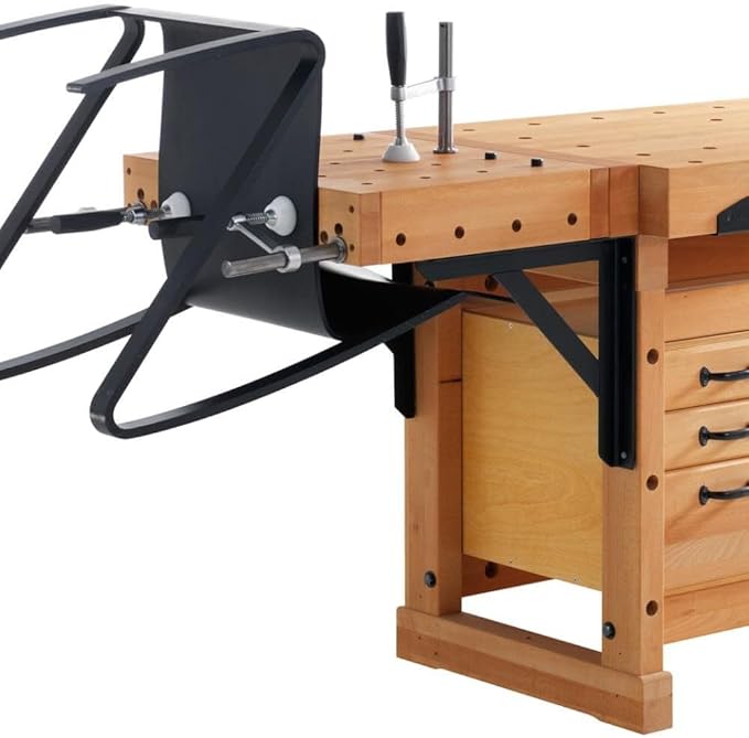 Sjobergs Professional Elite 2000 European Beech Workbench, SJO-66923CK (Elite 2000 + Cabinet SM04 + Clamping Platform)