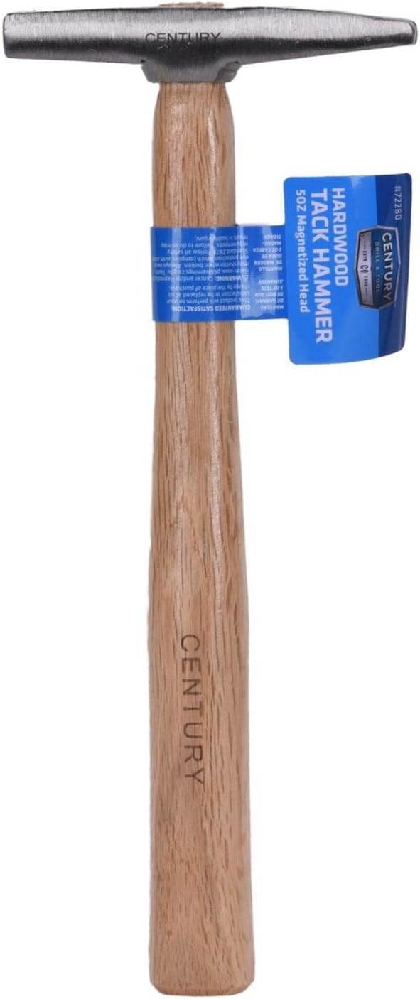Century Drill & Tool 72280 Magnetized Tack Hammer, 5-Ounce