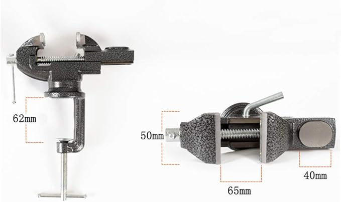 MYTEC Home Vise Clamp-On Vise竊?.5" black