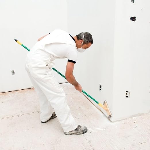 Virginia Abrasives Coarse 80-Grit Drywall & Plaster Sheet Sandpaper, 4.18 x 11.25 Inch, 25 Sheets