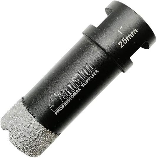 SHDIATOOL Diamond Core Drill Bits 1 Inch for Porcelain Ceramic Tile Marble Brick Vacuum Brazed Hole Saw 25mm