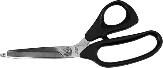 MUELLER Sports Medicine Super Pro 21L Medical Scissors, Left-Handed, Stainless Steel Trauma Shears, For Quick & Safe Tape Removal, Black/Silver