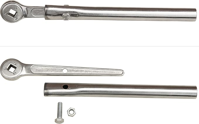 KAKA Industrial Throatless Sheet Metal Shear, 16-Gauge Manual Bench Cutter MMS-3 for Steel Plate, Fabrication and Hobby Workshops