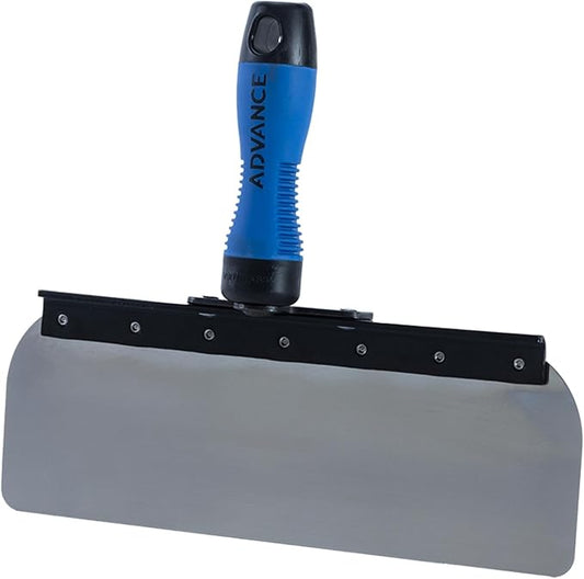 10" Stainless Steel Radius Skimming Blade | Advance Equipment MFG Co. | (Model SB-10) Drywall Tool for Smooth Finish & Patching ??100+ YEARS FAMILY OWNED USA MADE